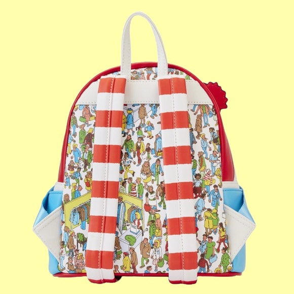 Loungefly Where’S Waldo Cosplay Mini Backpack - Picture 4 of 6